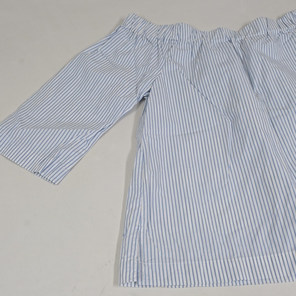 Madewell Clean Off The Shoulder Top in Stripe - Picture 10 of 11